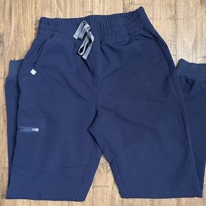 EUC Figs High Waisted Zamora Joggers Size S in Navy